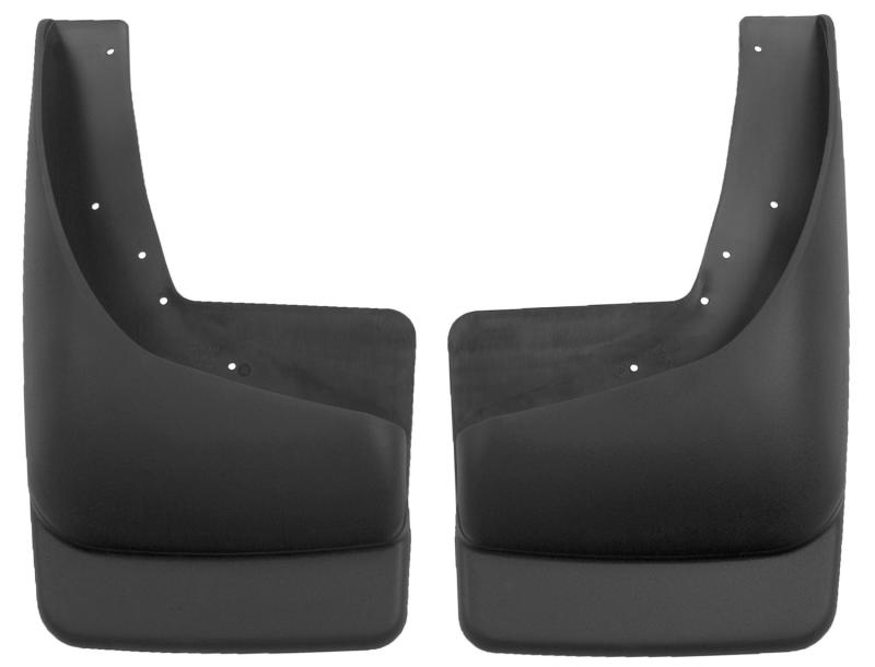 Chevrolet Silverado Mud Guards - Rear - Husky Liners - Custom-Molded, FormFit Design, With Fender Flares - Paintable Matte Finish - `99-`06 Chevrolet Silverado Mud Guards - Rear - Husky Liners - Custom-Molded, FormFit Design, With Fender Flares - Paintable Matte Finish - `99-`06